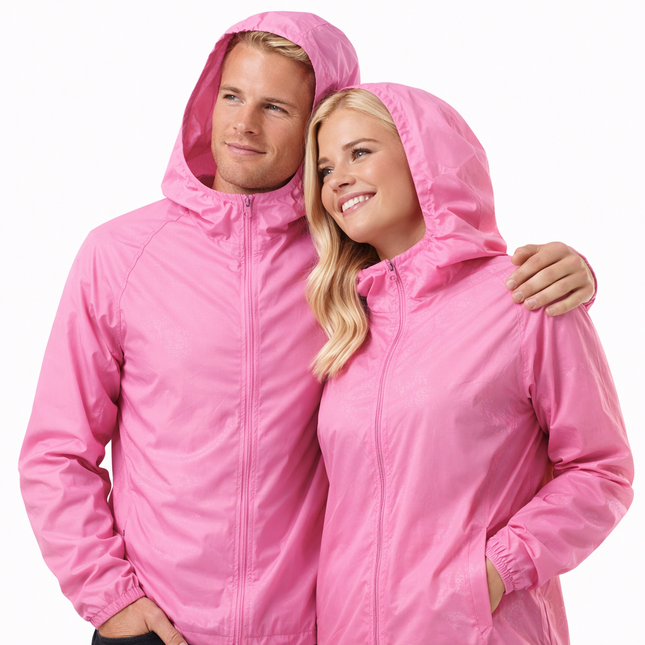 Unisex Turjakke – Vanntett & Vindtett | Lett Vindjakke med Solbeskyttelse for Fotturer & Utendørs