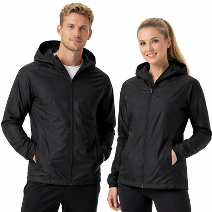Unisex Turjakke – Vanntett & Vindtett | Lett Vindjakke med Solbeskyttelse for Fotturer & Utendørs