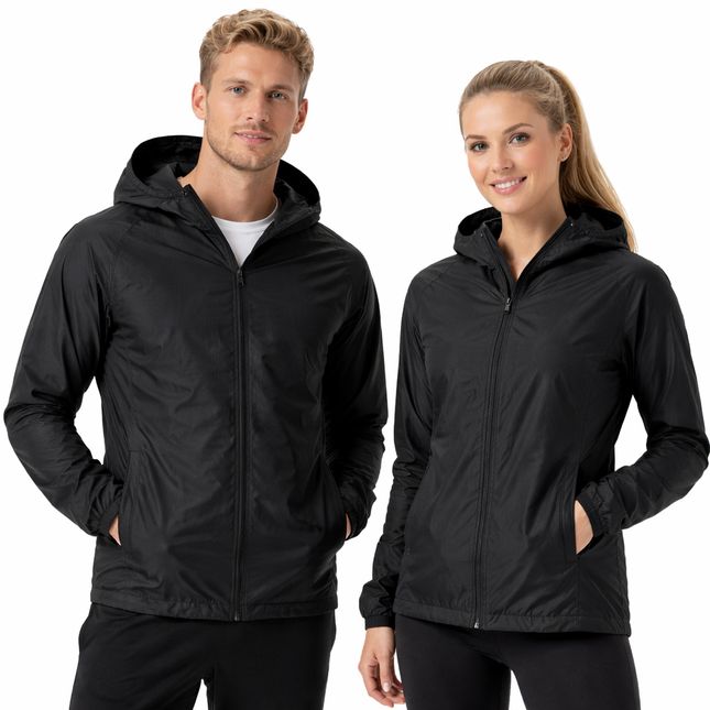 Unisex Turjakke – Vanntett & Vindtett | Lett Vindjakke med Solbeskyttelse for Fotturer & Utendørs