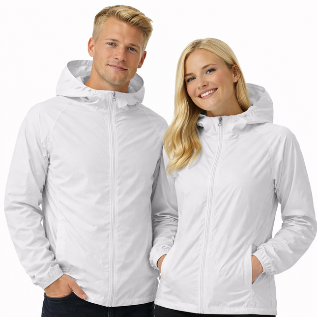 Unisex Turjakke – Vanntett & Vindtett | Lett Vindjakke med Solbeskyttelse for Fotturer & Utendørs