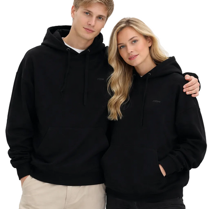 Unisex Hettegenser – Klassisk Ensfarget Hoodie | Komfortabel & Allsidig Vårstil