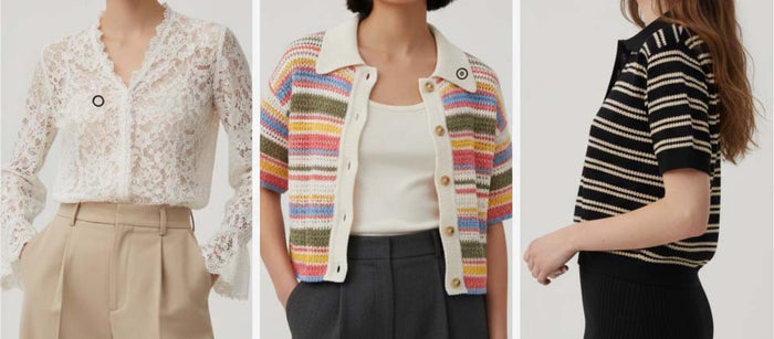 <p><strong>Hvert plagg forteller sin egen historie. Trykk for å se mer.</strong></p>