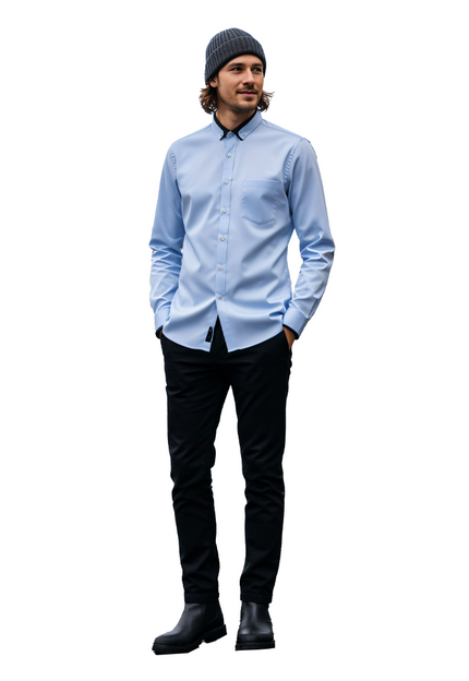 <strong>Klassisk stil for alle</strong> | Formell Herreskjorte med Lange Ermer