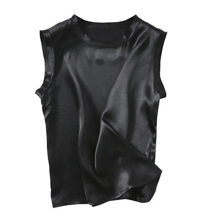 Silke Singlet til Dame – 100% Ren Silke & Elegant Satinfinish