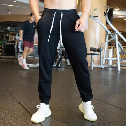 Treningsbukse for Menn – Myke Joggebukser i Bomull til Løping, Fitness og Hverdag | Komfortable Sportsbukser til Høst og Vinter