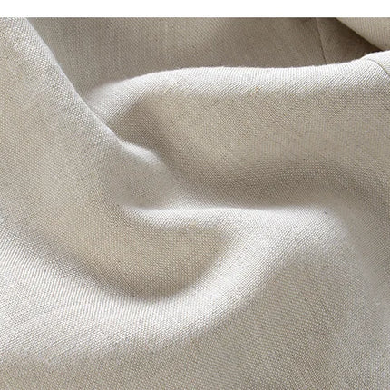 100 % Italienske Linbukser for Menn – Løse og Komfortable med Elastisk Liv | Plus Size Tilgjengelig