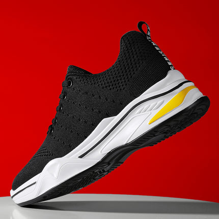 Herresko med høydeøkning | Elegante høydeforhøyende sko 6 cm – Sort og Grå
