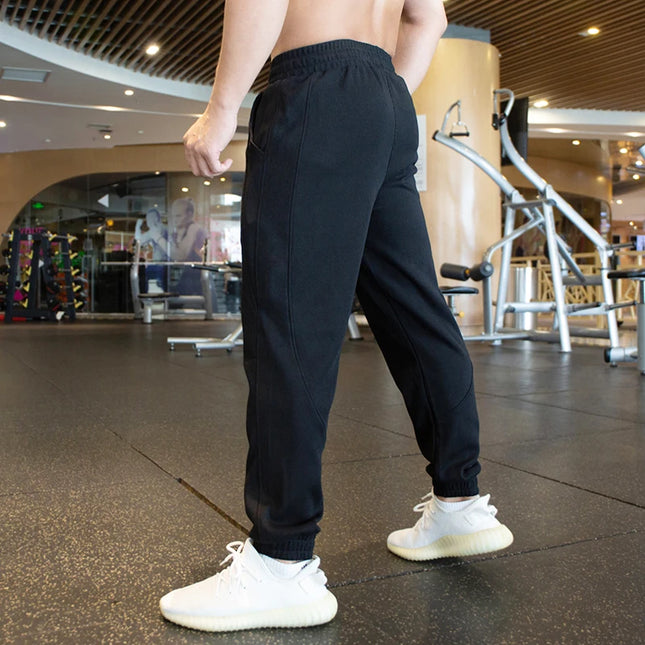 Treningsbukse for Menn – Myke Joggebukser i Bomull til Løping, Fitness og Hverdag | Komfortable Sportsbukser til Høst og Vinter