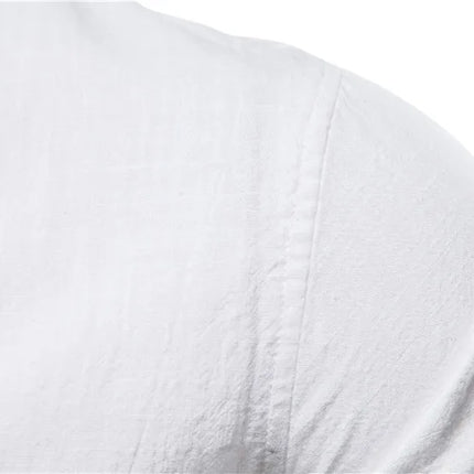 Klassisk Herreskjorte i 100% Bomull – Ensfarget, Langermet og Perfekt til Vår og Casual Business