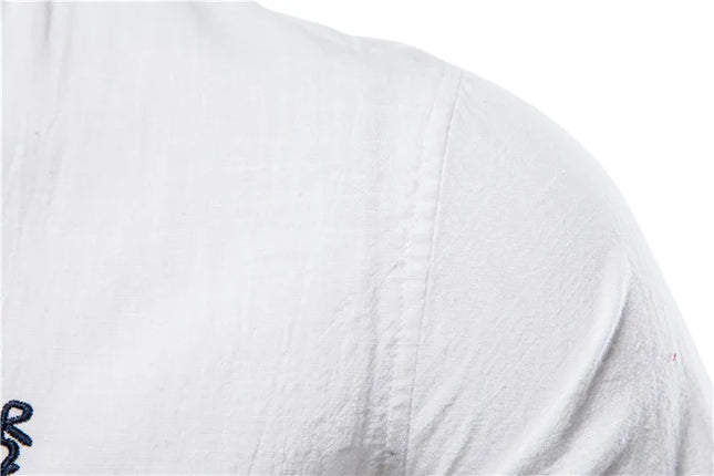 Klassisk Herreskjorte i 100% Bomull – Ensfarget, Langermet og Perfekt til Vår og Casual Business