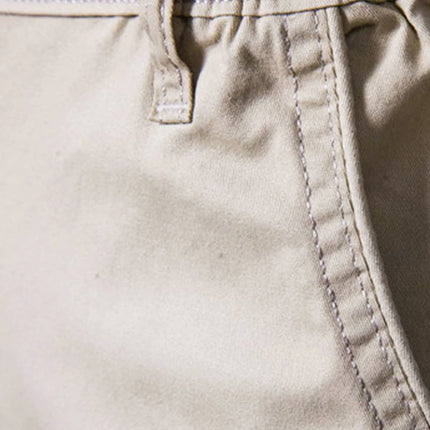 Herreshorts i 100% Bomull – Ensfargede, Komfortable og Stilrene til Sommer, Fritid og Casual Business