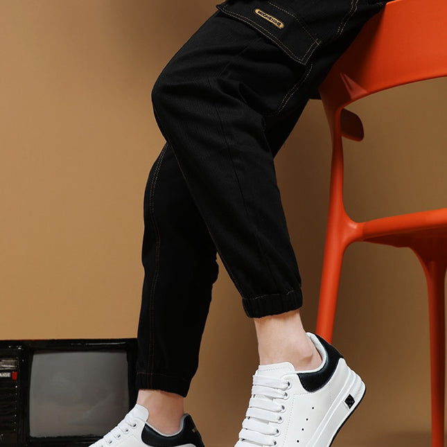 Herresneakers med Skjult 6 cm Løft – Tidløs Stil i Hvit eller Svart (Str. 37–46)