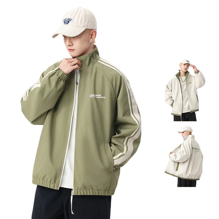 Vendbar Jakke for Par – Vindtett & Vannavvisende Ytterjakke | Unisex Outdoor Jakke med Lange Ermer