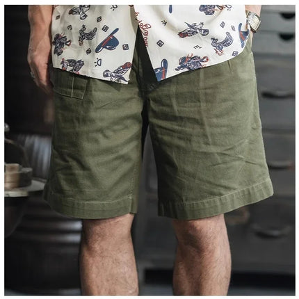 Gurkha Bermuda-shorts for menn – Army Khaki Drill 1941-inspirert design