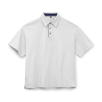 Americana Retro Polo til Herre – Vintage Workwear T-skjorte i 100 % Bomull