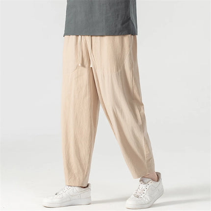 Løse Linbukser til Herre – Sommerkomfort i Store Størrelser opptil 9XL