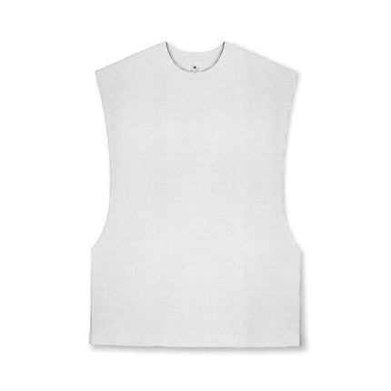 Sommer Singlet med Åpen Side – Mesh Treningstopp uten Ermer for Herre