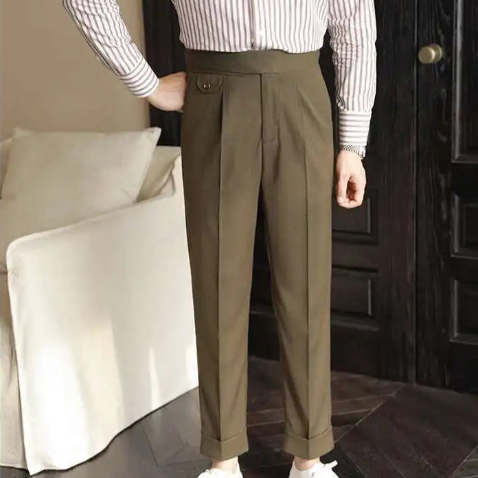 Herrebukser i Premium Kvalitet – Business Casual & Kontorstil