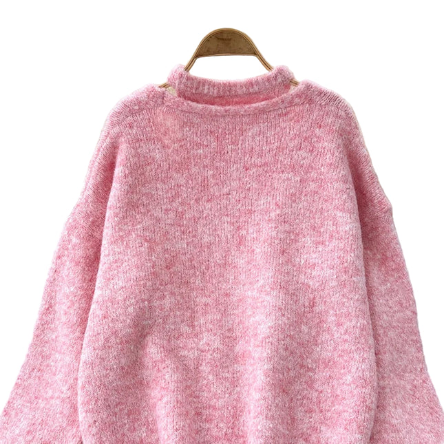 Myk Kasjmirstrikk for Kvinner – Varm Cardigan med Ermeløs Topp | Elegant og Avslappet Sett til Høst og Vinter