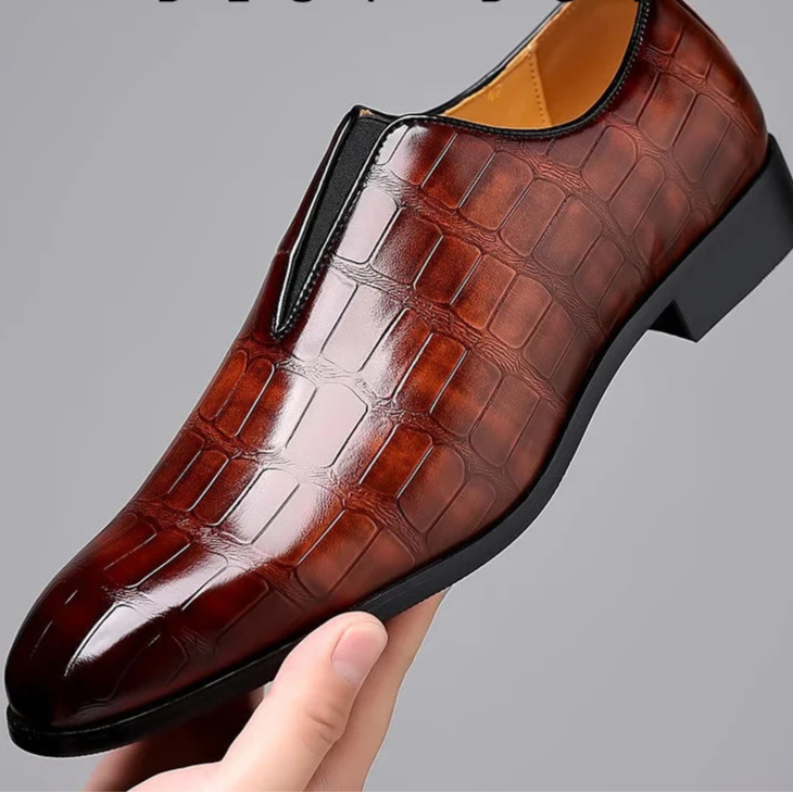 Klassiske Herresko i Britisk Retro-stil – Elegante Oxfords til Bryllup og Fest