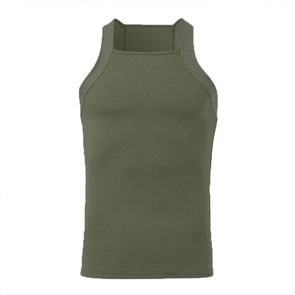 Ermeløs tanktop for menn med slim fit – størrelser S–5XL