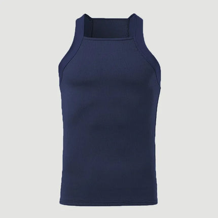 Ermeløs tanktop for menn med slim fit – størrelser S–5XL