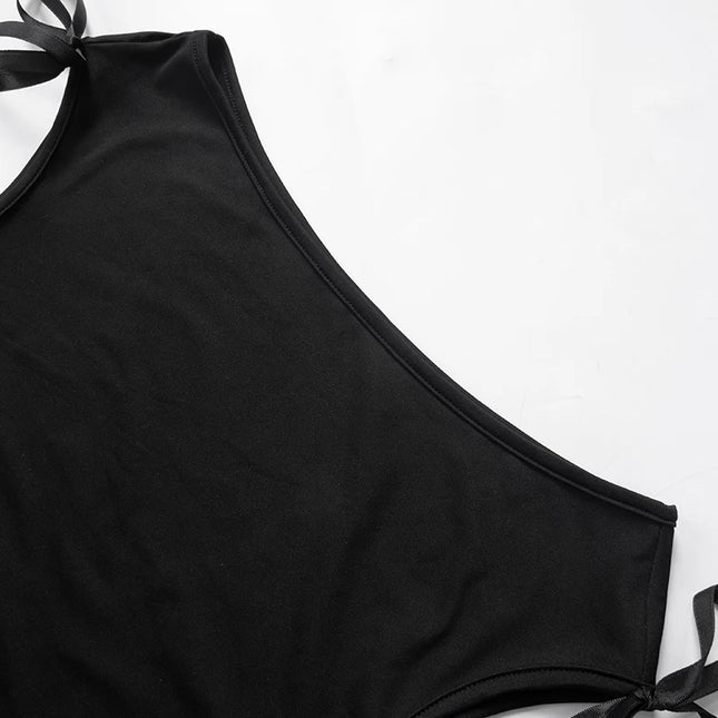 Sommerlig Off-Shoulder Crop Top – Sexy & Trendy med Snøring