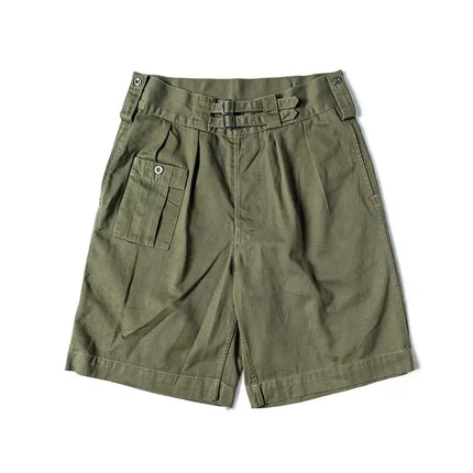 Gurkha Bermuda-shorts for menn – Army Khaki Drill 1941-inspirert design
