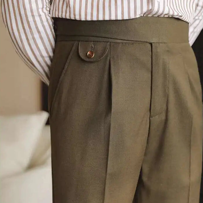 Herrebukser i Premium Kvalitet – Business Casual & Kontorstil