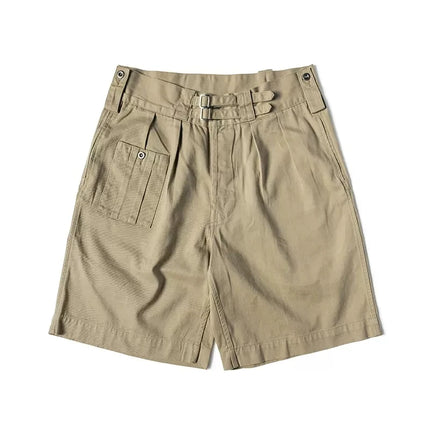 Gurkha Bermuda-shorts for menn – Army Khaki Drill 1941-inspirert design