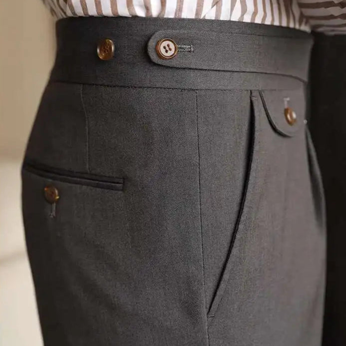 Herrebukser i Premium Kvalitet – Business Casual & Kontorstil