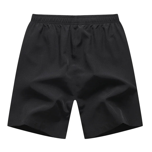 Ekstra Store Herreshorts (M–8XL) – Sommerens Komfortable Trenings- og Fritidsshorts i Ensfarget Design