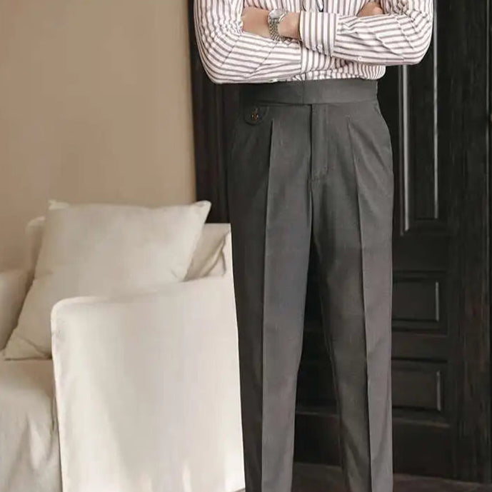 Herrebukser i Premium Kvalitet – Business Casual & Kontorstil