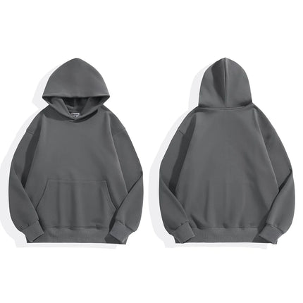 Unisex Hoodie i Heavy Weight Bomull – 480gsm med Polarfleece | Tykk & Varm Hettegenser