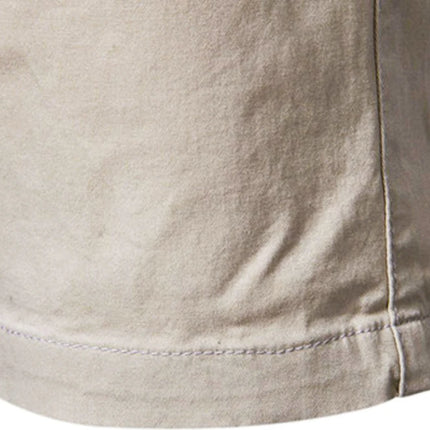 Herreshorts i 100% Bomull – Ensfargede, Komfortable og Stilrene til Sommer, Fritid og Casual Business