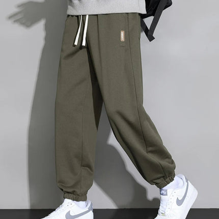 Herre Joggebukse Plus Size – Løs & Komfortabel | Casual Sweatpants med Strikk i Livet (opptil 8XL)