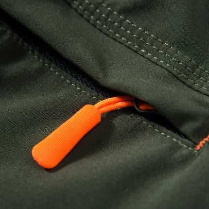 Hurtigtørkende Treningsshorts for Herre – Sommershorts med Glidelåslommer til Løping, Gym og Tur