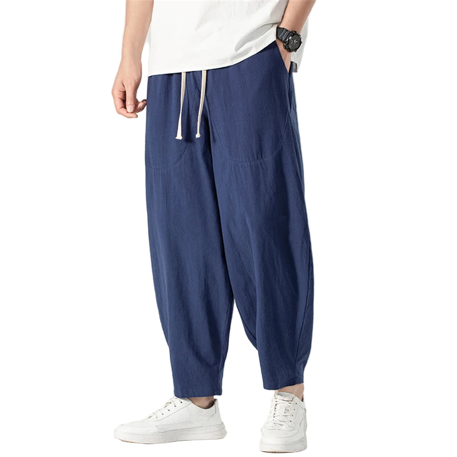 Løse Linbukser til Herre – Sommerkomfort i Store Størrelser opptil 9XL