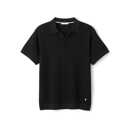 Strikket Polo til Herre – Myk og Pustende Business Casual Sommerstil