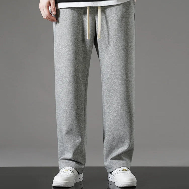 Herre Joggebukse – Vide & Løse Bukser med Snøring | Koreansk Streetwear & Sporty Stil