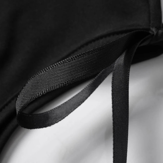 Sommerlig Off-Shoulder Crop Top – Sexy & Trendy med Snøring