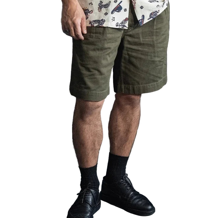 Gurkha Bermuda-shorts for menn – Army Khaki Drill 1941-inspirert design