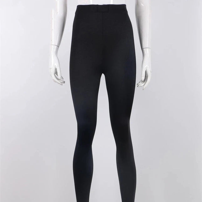 Høytlivs Skinny Bukse for Dame – Skinnende Tettsittende Bukser | Trendy & Sexy Vinterstil 2025