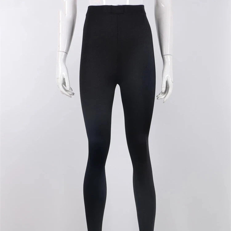 Høytlivs Skinny Bukse for Dame – Skinnende Tettsittende Bukser | Trendy & Sexy Vinterstil 2025