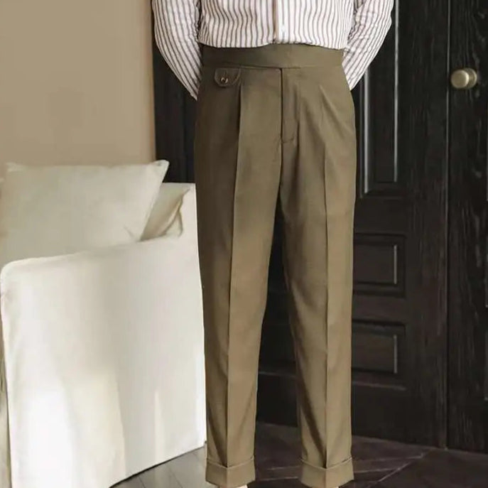 Herrebukser i Premium Kvalitet – Business Casual & Kontorstil