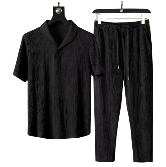 Sommer Joggedress for Menn – T-skjorte + Bukse Sett fra MOOWNUC | Sporty og Komfortabelt