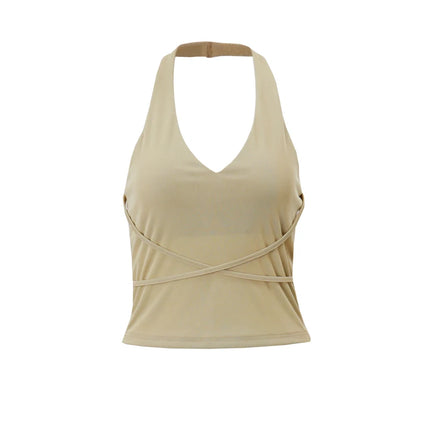 Trendy Halterneck Tanktop – Sexy & Komfortabel Sommerstil