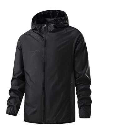 Unisex Turjakke – Vanntett & Vindtett | Lett Vindjakke med Solbeskyttelse for Fotturer & Utendørs