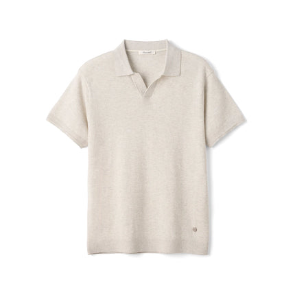 Strikket Polo til Herre – Myk og Pustende Business Casual Sommerstil
