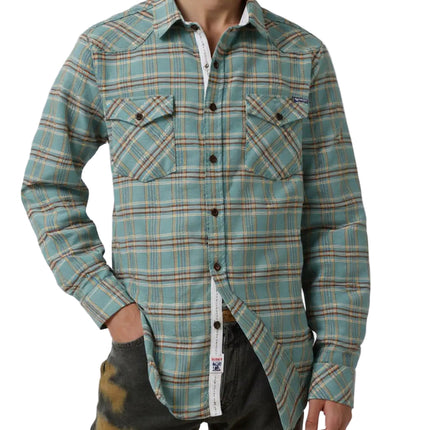 Klassisk Rutete Flanellskjorte for Menn – Regular Fit Langermet Skjorte | Myk, Pustende og Komfortabel til Vår og Høst